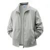 Chaqueta Ligera para Hombre con Protección Solar UPF50+, Secado Rápido, Tejido de Seda de Hielo Transpirable con Capucha, Abrigo para Exteriores