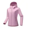 Chaqueta Cortavientos de una Sola Capa para Pareja Otoño e Invierno Unisex con Capucha Cortavientos Impermeable Chaqueta para Exteriores Chaqueta Deportiva Triple Protección