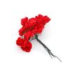 Caixa de Joias DIY Feita à Mão Lírio Calla Material Flor Artificial Flor de Casamento Embalagem de Papel Kraft Adesivo Autoadesivo