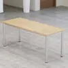 Combinación de mesa y sillas para comedor rápido KFC para cafeterías estudiantiles, snack bars de restaurantes y uso en comedores comerciales