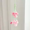 Estilo Ins Carrillón de Viento de Botella Flotante Llavero de Teléfono Colgante Pequeño Medusa Estrella Correa para Bolso Decoración Versátil para Mujeres