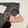 Bolso de Hombro Simple de Alta Gama Estilo Nuevo para Mujer Verano 2025 Estilo Coreano Moderno Bolso de Hombro Moderno Bolso Cruzado Moderno Bolso Bagel