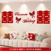 Decoração de Quarto de Casamento Presente de Casamento Popular Quarto do Noivo Conjunto de Guirlanda da Noiva Decoração de Parede de Fundo de Sofá para Sala de Casa Nova