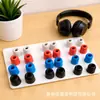As Capas para Fones de Ouvido Earbud São Feitas de Espuma de Memória Importada, Macias e Altamente Elásticas, Confortáveis de Usar