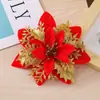 Decoración Navideña Polvo Dorado Flores Navideñas Multicolor Dorado Plateado Rojo Múltiples Estilos Más Vendidos En Stock Envío Directo Admite Etiquetado Dropshipping