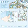 Adesivos de Paisagismo Estéreo 3D para Festa Mágica Cenas Criativas Visuais em Miniatura Adesivos de Colagem DIY para Crianças