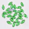 Malla de ojo de caballo acrílica cosida a mano, taladro para teléfono móvil, decoración para uñas DIY, diamantes de imitación, taladro de fondo plano, color cristal, venta al por mayor