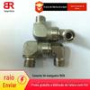 4501 hb-mp 1NX9 encaixe de braçadeira de tubo de retorno de óleo