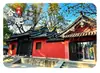Ímãs de Geladeira de Vidro Cênico de Hefei: Cidade Antiga das Três Rivers, Parque Baopan, Museu, Portão Antigo, Cenário Aquático, Lembranças Decorativas