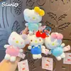 Llavero de Peluche Auténtico de Hello Kitty Muñeca de 4 Pulgadas en Posición de Pie Colgante Lindo para Bolsos de Mujer Hello Kitty