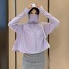 Ropa de Protección Solar de Seda de Hielo para Mujer 2024 Nuevo Chal de Verano Ligero Sombrero de Sol Máscara Ropa de Protección Solar Suelta de una Pieza Abrigo