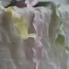 Fita Pregueada 4cm Acessórios de Vestuário DIY Manual para Cabelo Decoração Fita de Cetim Pronta Materiais Manuais