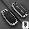 Adecuado para Funda de Llavero Hyundai Beijing Ix35 Ix25 Langdong Sonata 9 Yuena Hebilla de Metal Modelo Plegable