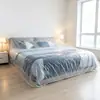 Funda de cama desechable a prueba de polvo, tamaño extragrande, engrosada, funda transparente para sofá, adecuada para decorar habitaciones de dormitorio y proteger muebles al salir, hecha de plástico