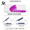 Peine Férula Transparente de Cerdas de Jabalí para el Hogar Alisador de Cabello Peine Férula Cabello Rizado Flequillo Aire Resistente a Altas Temperaturas Estilizado Alisado