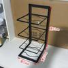 Rack de panela, panela doméstica, multi-camada multi-camada multi-funcional rack pia armário bidirecional em camadas rack de armazenamento de panela