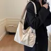 Mochila Transfronteriza Nuevo Estilo Coreano Color Sólido Bolso de Hombro Casual Simple Estudiante Mochila para Clase Versátil para Viajar Bolso de Mano