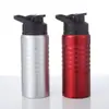 Botella de agua deportiva para ciclismo gran capacidad conveniente botella de agua de aluminio bicicleta ciclismo taza de auto-beber venta al por mayor de fábrica