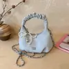 Moda Feminina Casual Tendência Verão 2026 Bolsa Dumpling Transversal de Ombro