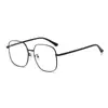 Gafas de Prescripción Estilo Coreano para Estudiantes, Gafas Trendy de Alto Valor para Mujer con Filtro de Luz Azul de Alta Definición, Gafas Lisas para Adelgazar el Rostro sin Graduación con Envío Gratis