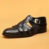 [vip para] sandalias romanas retro para hombre, verano, primera capa de piel de vaca, zapatos casuales de negocios, sandalias de exterior