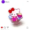 Merchandising de Dibujos Animados Acrílicos Sanrio Clip de PP para Anime Papelería Estudiantil Archivo de Examen Vertical Multifuncional Clip para Notas