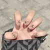 Usar colección de uñas oferta especial liquidación productos de cola liquidación sin devolución manicura hecho a mano parche de uña postiza corto longitud media