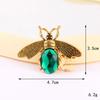 Nuevo Traje de Corazón de Grava Hebilla Decorativa para Cuello Puños de Camisa Desmontables de Alta Gama Accesorios de Joyería DIY