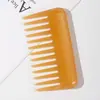 Pente Especial para Cabelo Masculino de Borda Cruzada Portátil Dentes Grandes Dentes Largos Pente de Cabeleireiro Estilo para Trás Permanente e Coloração Pente Quadrado