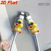 Protector de cable de datos con un lindo diseño de pato de dibujos animados, previene la rotura, para cables de datos de teléfono Tipo-C