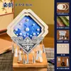 Ímã de Geladeira imitação Brocado Song Prata Miao DIY Artesanal Ímã de Geladeira Estilo Chinês Decoração Ornamentação para Atividade de Team Building Cultural e Criativa da Comunidade
