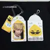 Original EN Colección de Animales Lindos PVC 3 pulgadas Portatarjetas para guardar fotocards de álbumes de idols y colgante de exhibición