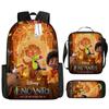 2021 Nueva Mochila Escolar Mágica Full House para Estudiantes Mochila de Poliéster Mochila Creativa Cómoda Bolso Estampado Estuche para Lápices