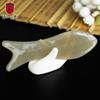 Hemei productos genuinos Placa de Raspado de Cuerno Herramienta de Masaje de Acupuntos para Cuello Cabeza Cara Planta del Pie Masaje de Meridianos Placa de Raspado