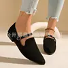 Comercio Exterior Transfronterizo Otoño 2026 Vintage Versátiles Mary Janes Zapatos Pequeños de Piel Mocasines Planos Negros Zapatos para Mujer