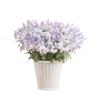 Lavanda Artificial Flores Falsas 10 Cabezas de Cola de Perro Flores Decorativas Planta Skybird Planta de Ingeniería Flores de Seda