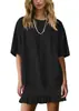 Comércio Exterior Transfronteiriço Amazon Europa e América 2026 Moda Casual Feminina Gola Redonda Camiseta Solta Saia Curta com Cintura Elástica Roupa para Casa