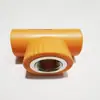 Accesorios para Tubería PPR Codo Rosca Interna Amarillo-Naranja Tes de Rosca Interna Puente de Válvula de Tes de Arco Grande Directo