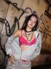 Sudadera con Capucha Estampada de Tres Barras con Sentido de Diseño Retro Europeo y Americano, Marca de Moda Urbana con Cremallera, Corte Holgado y Entallado, Suéter para Hombre y Mujer