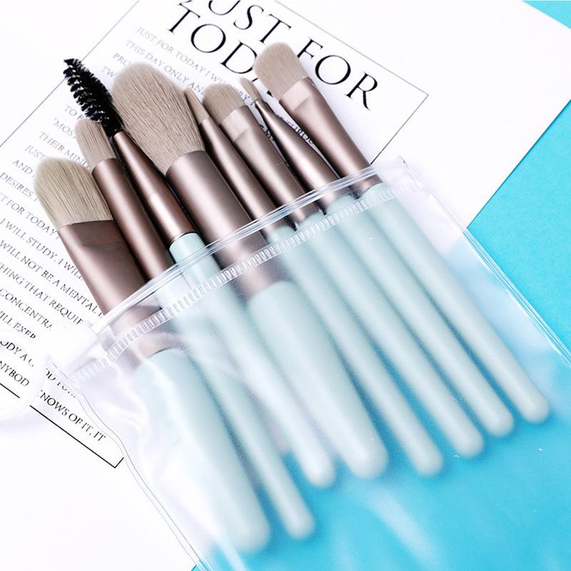 PVC8支化妆套刷蓝色