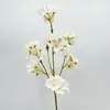 Flores Artificiais, Pequenas Flores de Pessegueiro, Pequenas Flores de Cerejeira, Flores de Seda para Decoração de Casamento e Casa, Adereços para Paisagismo Externo, Pequenas Flores Artificiais de Magnólia, Estilo Floresta