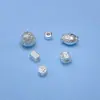 Joyería de Plata 999 Plata Pura Accesorios Patrón Xiangyun Liufu Cuentas Sueltas Cuentas Sueltas Joyería DIY Accesorios de Plata Pura Accesorios para Pulseras Trenzadas