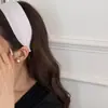 Diadema Amarilla Estilo Coreano para Mujer, Hace que la Cara Parezca Más Pequeña, Rejuvenecedora, No Aprieta, Diadema Ancha para Uso Diario