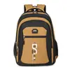 Mochila Bolso de Hombro Mochila Reductora de Carga Gran Capacidad Mochila de Viaje de Moda Color Sólido Casual Estudiante Bolso Escolar para Mujer Bolso para Laptop