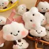 Bolsa de Nube Estrella Linda de Dibujos Animados Colgante de Peluche Decoración Llavero de Muñeca para Niña Versátil