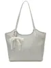 Bolsa de Hombro Grande Estilo Coreano para Mujer, Bolso de Mano Retro de Alta Gama para el Trabajo, Bolso de Mano Casual Versátil de Moda