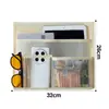 Bolsa de Almacenamiento de Tela Colgante Cama de Dormitorio Tela Lateral Cesta Colgante para Artículos Varios Artefacto Esencial para Dormitorio para Vivir en el Campus Cama
