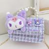 Bolsas Infantis, Bolsas Transversais Fofas para Meninas, Bolsas de Ombro Fashion e Estilosas Kuromi Princesa para Menininha