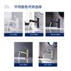 Grifo extraíble de cobre puro caliente y frío para inodoro, encimera, lavabo, lavabo, lavabo, grifo telescópico para enjuague bucal
