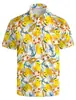 Camisa Polo para Hombre Camisa de Golf Divertida Camisa Polo Hawaiana Camisa Polo Divertida de Playa de Verano